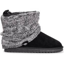 Muk Luks Laurel - Black/Gray