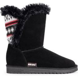 Muk Luks Carey - Black/Red