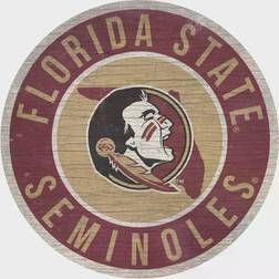 Fan Creations Florida State Seminoles State Circle Sign