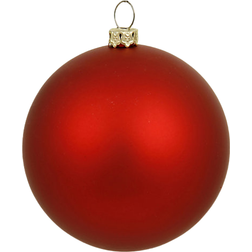 Vickerman 12" Matte Ball Christmas Tree Ornament 12"