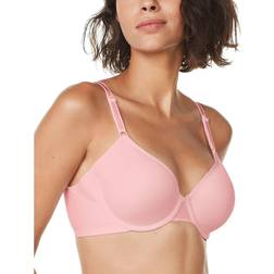 Warner's No Side Effects Underwire Lightly Lined T-shirt Bra - Blush