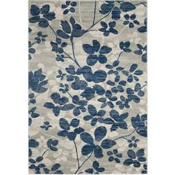 Safavieh Evoke Collection Gray, Blue 79x108"