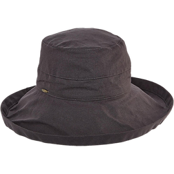 Scala Women's Big Brim Sun Hat - Charcoal