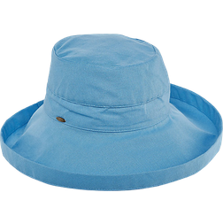 Scala Women's Big Brim Sun Hat - Blue