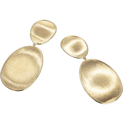 Marco Bicego Lunaria Small Double Drop Earrings - Gold