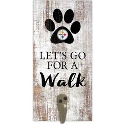 Fan Creations Pittsburgh Steelers Leash Holder Sign