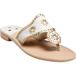 Jack Rogers Jacks - Bone/Gold