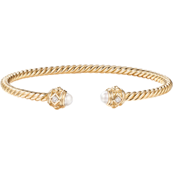 David Yurman Renaissance Color Bracelet - Gold/Pearls/Diamonds