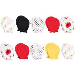 Hudson Cotton Scratch Mittens 10-pack - Poppy Daisy (10157964)