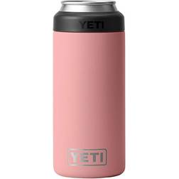 Yeti Rambler Colster Slim Sandstone Pink Bottle Cooler