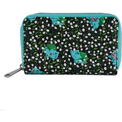 Loungefly Pokemon Bulbasaur Zip Around Wallet - Black