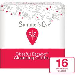 Summer's Eve Blissful Escape 16-Count 5-In-1 Cleansing Cloths