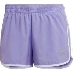 Adidas Marathon 20 Shorts Women - Light Purple/White