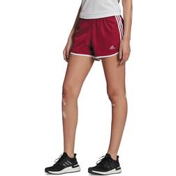 Adidas Marathon 20 Shorts Women - Legacy Burgundy/White