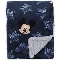 Disney Mickey Mouse Hello World Sherpa Baby Blanket