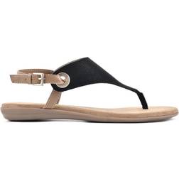 White Mountain London Sandal - Black