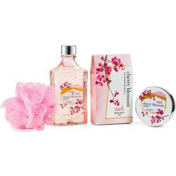 Freida & Joe Cherry Blossom Bath & Body Spa Gift Set 4-pack