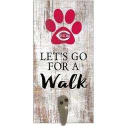 Cincinnati Reds Leash Holder Sign Board