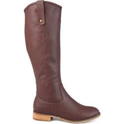 Journee Collection Taven Medium Calf - Wine