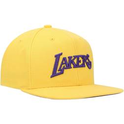 Mitchell & Ness Los Angeles Lakers Hardwood Classics Tonal Snapback Hat Men - Gold