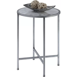 Convenience Concepts Gold Coast Faux Marble Small Table 18"