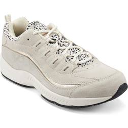 Easy Spirit Romy W - Ivory Suede/Leopard Print