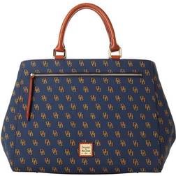 Dooney & Bourke Gretta Zip Satchel - Navy