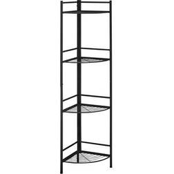 Monarch Specialties Corner Etagere Book Shelf 57.8"