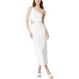 Bardot One-Shoulder Cutout Midi Dress - Orchid White