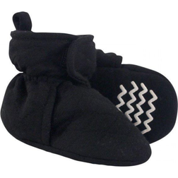 Hudson Baby Quilted Booties - Black