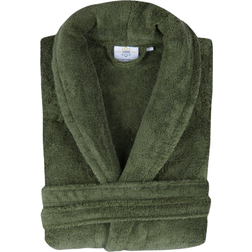 Classic Turkish Towels Luxury and Plush Shawl Terry Turkish Cotton Bathrobes - Green