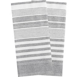 T-fal Stripe Kitchen Towel Gray (71.12x45.72)