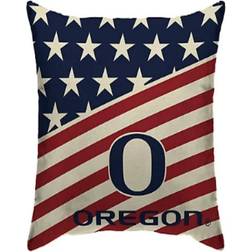 NCAA University of Oregon Glory and Honor Americana Complete Decoration Pillows Multicolor (45.72x45.72)