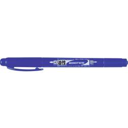 Tombow Fineliner MONO twin pen 0,4/0,8 blå
