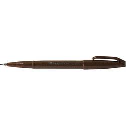 Pentel Fude Touch Sign Pen Brown