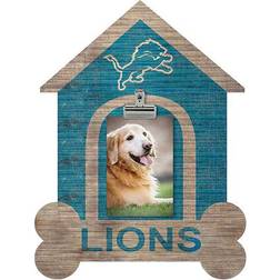 Fan Creations Detroit Lions Dog Bone House Clip Photo Frame