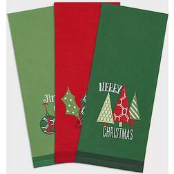 Design Imports Christmas Dishcloth Green, Red (71.12x45.72)