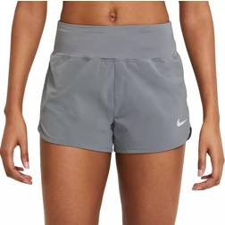 Nike Women's Eclipse 3" Running Shorts - Smoke Grey