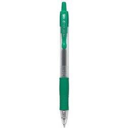 Pilot G2 Gel Retractable Rollerball Pen, Extra Fine, 0.5mm, Green Ink, Dozen