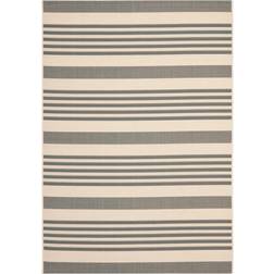 Safavieh Courtyard Collection Gray, Beige 24x144"