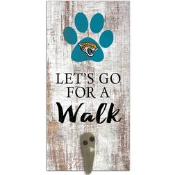 Fan Creations Jacksonville Jaguars Leash Holder Sign Board