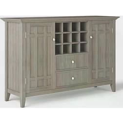 Simpli Home Bedford Storage Cabinet 54x36"