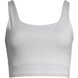 WeWoreWhat Cropped Tank Top - Light Grey