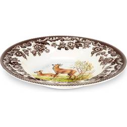 Spode Woodland Deer Soup Plate