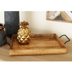 Demopolis 3 Piece Set brown 2.0 H x 15.0 W in Serving Tray