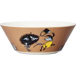 Arabia Stinky On The Move Moomin Dessert Bowl 5.906"