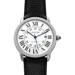 Cartier Ronde Solo Automatic 41mm Leather WSRN0022 WSRN0022 Silver 42