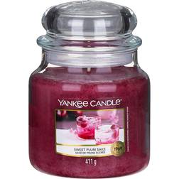 Yankee Candle Sweet Plum Sake Medium Jar Duftlys 411g