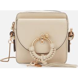 See by Chloé Joan Leather Camera Bag Cement Beige one-size