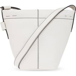 Proenza Schouler Barrow Leather Bucket Bag Vanilla